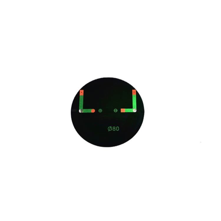 Customized Mono Poly Epoxy Resin PET Solar Module 80mm 0.4W 0.45W 0.56W 0.75W 4V 5.5V DIY Mini Solar Cell Panel