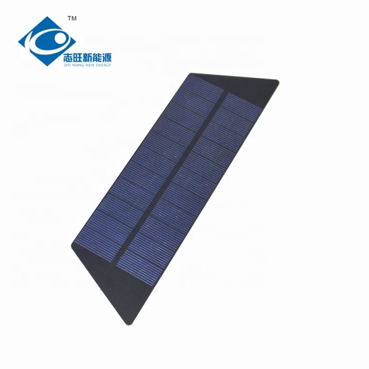 ZW-217632 Mono Semi-Flexible Solar Panels 1.6W PET Laminated Solar Panel Charger 5.5V Mini Portable Solar Panel Charger