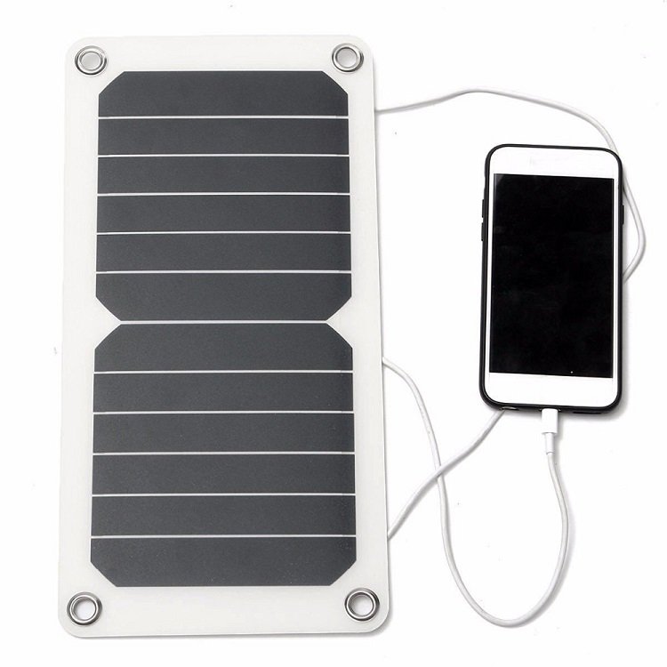 Factory Promotion Portable mini 6w 6v 10w 15w solar panels outdoor camping hiking solar charger USB waterproof solar panel