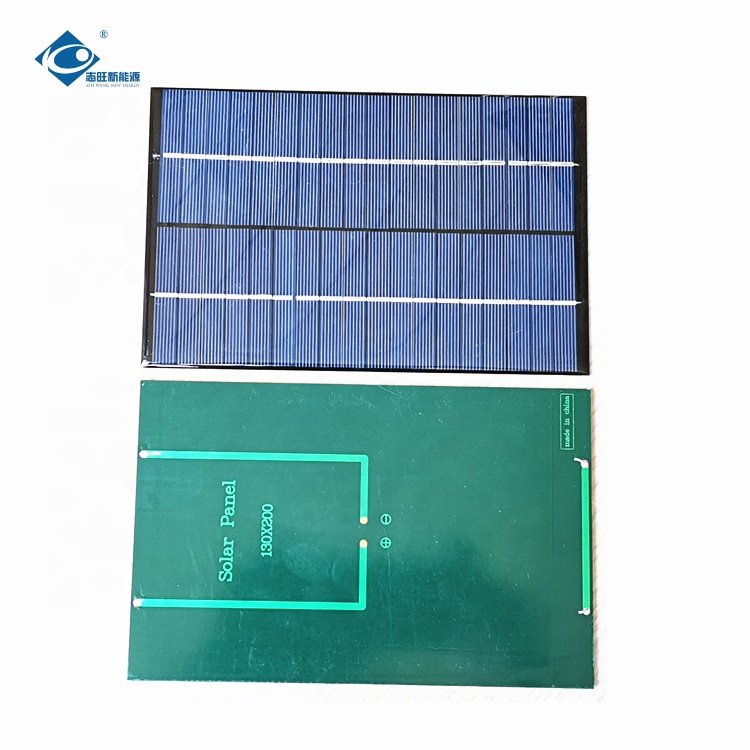 ZW-200130-18V Epoxy Resin Solar Panel 18V Lightweight Silicon Solar Panel Module 3.8W Mini Solar Panels Power Charger