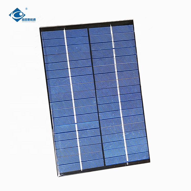 ZW-200130-18V Epoxy Resin Solar Panel 18V Lightweight Silicon Solar Panel Module 3.8W Mini Solar Panels Power Charger