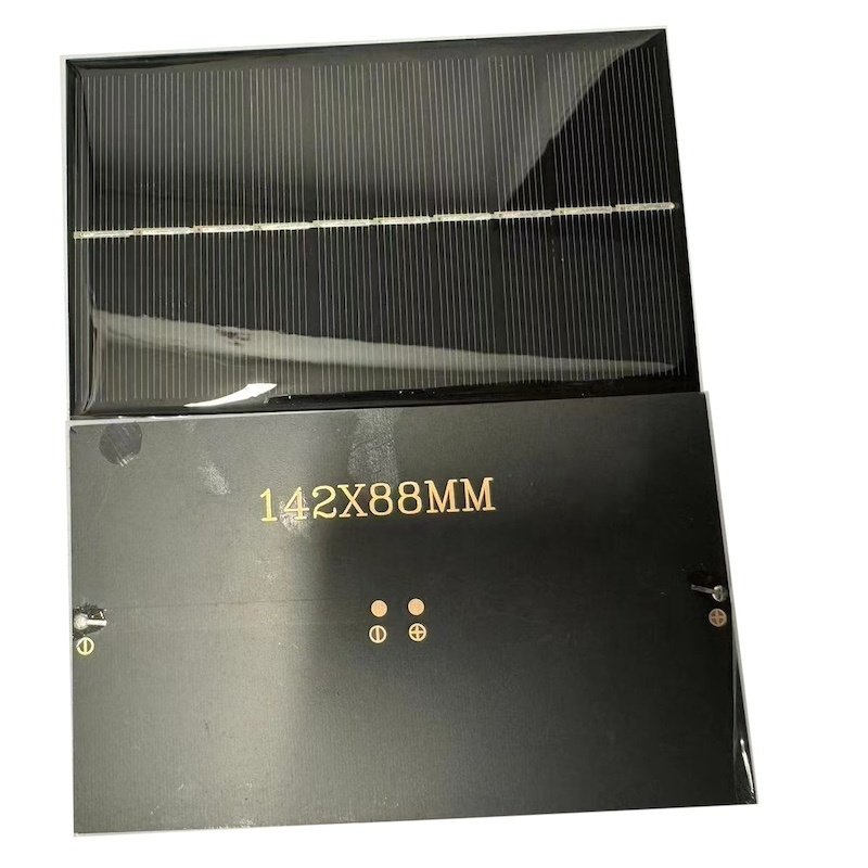 5V Mono Waterproof Solar Panel Module 2W Mini Solar Panel Charger Customized Epoxy Solar Panel