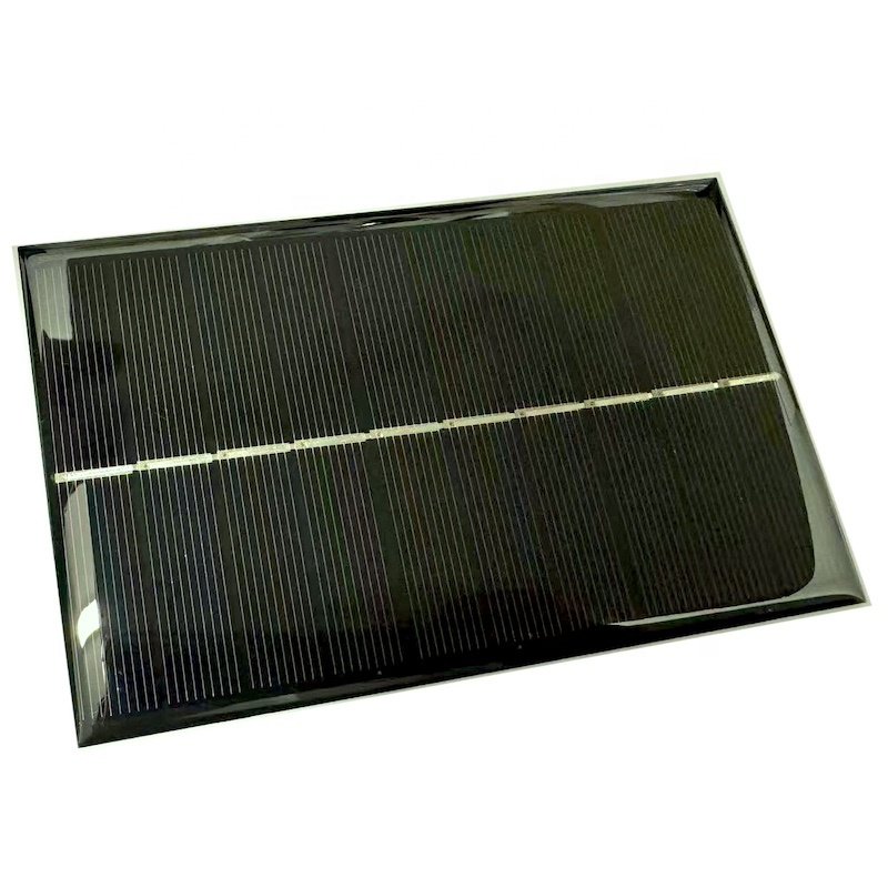5V Mono Waterproof Solar Panel Module 2W Mini Solar Panel Charger Customized Epoxy Solar Panel