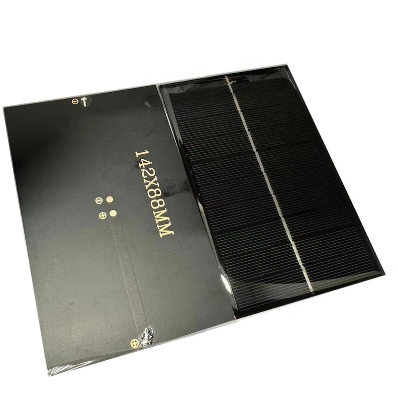 5V Mono Waterproof Solar Panel Module 2W Mini Solar Panel Charger Customized Epoxy Solar Panel