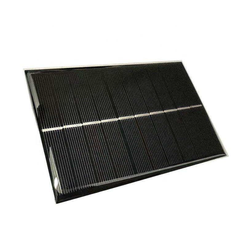5V Mono Waterproof Solar Panel Module 2W Mini Solar Panel Charger Customized Epoxy Solar Panel