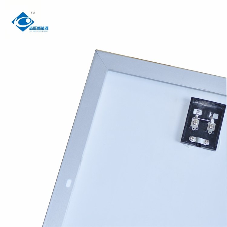 Zhiwang 35W Poly Silicon Laminated Solar Panel 18V Outdoor Portable Solar Panel Charger ZW-35W-18V Aluminium Frame Solar Panels