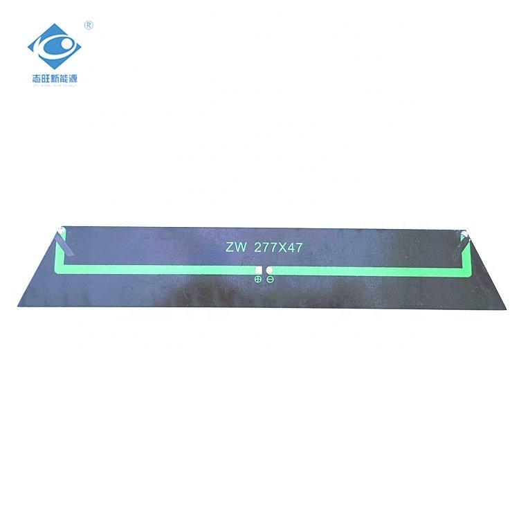 5.5V ETFE/PET Solar Photovoltaic Panels ZW-27747 Strip PET Solar Photovoltaic Panel 1.5W Portable Solar Panel Charger