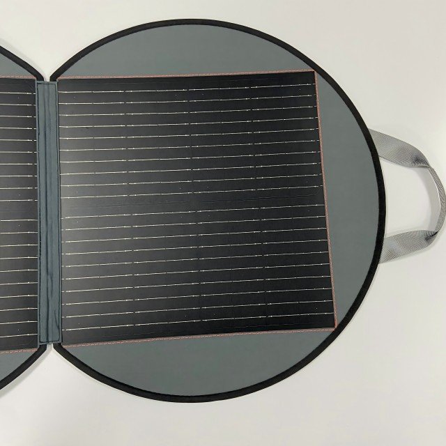Best Selling Customize Portable 80W Foldable Solar Panel Charger Handbag Folding Solar Bag For Cars Camping