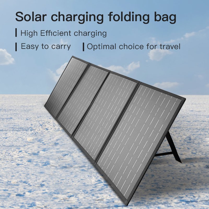 100W 18V Portable Solar Panel Kit Folding Solar Charger with USB Outputs for 12v Batteries/Power Station