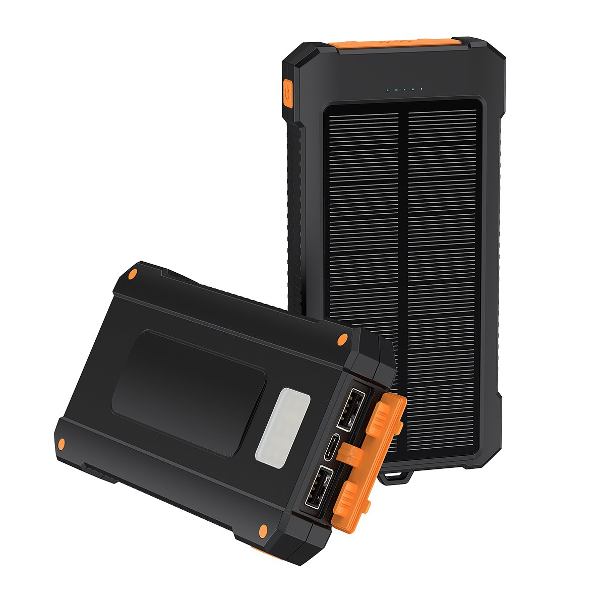 Trending Product 2024 New Arrival ODM/OEM Portable Waterproof Charger Solar Powerbank Mobile Power Supply 10000mah Power