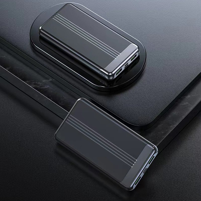 Portable Phone Charger Rechargeable Power Bank 10000 Mah 10W Small Dual USB Port Powerbanks Gifts
