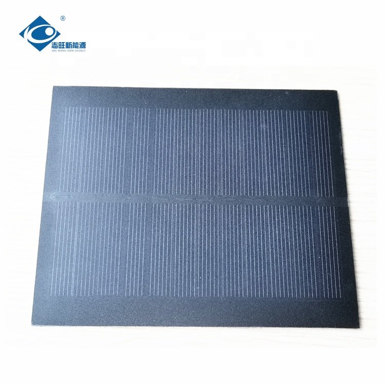 1.4W PET Laminated Solar Panels ZW-12098 Semi-Flexible Solar Panel Charger 6V Customized Portable Solar Panel