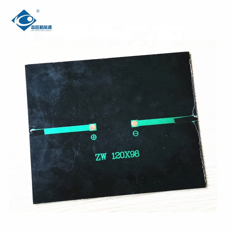 1.4W PET Laminated Solar Panels ZW-12098 Semi-Flexible Solar Panel Charger 6V Customized Portable Solar Panel