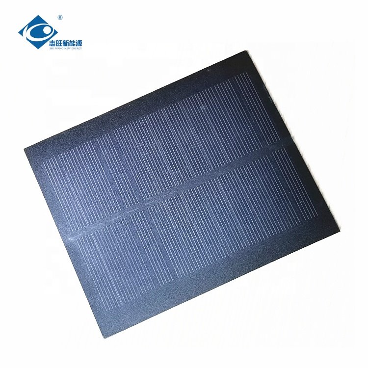 1.4W PET Laminated Solar Panels ZW-12098 Semi-Flexible Solar Panel Charger 6V Customized Portable Solar Panel
