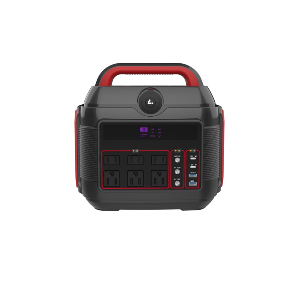 Solar Mobile Portable Rechargeable Outdoor Storage Power Station 220v Battery Power Supply For Party