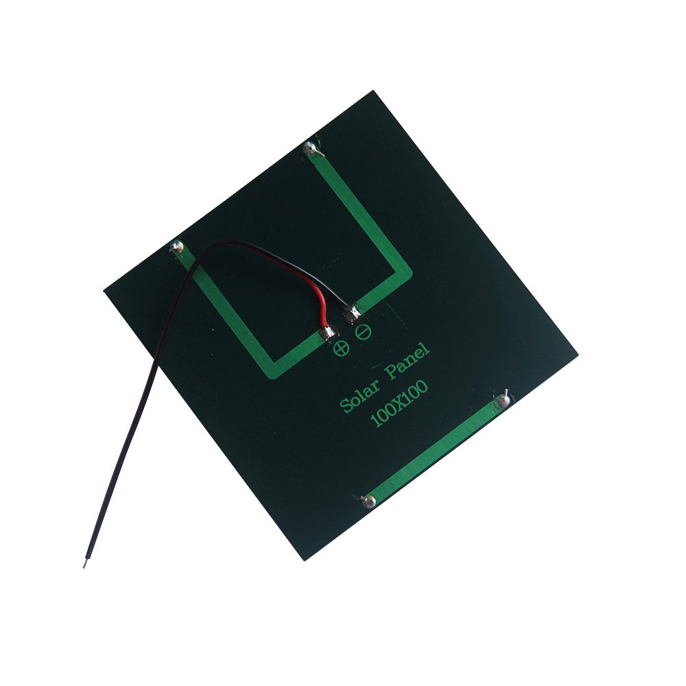 100*100MM Square Mini Solar Panels for DIY 3.7V-5V Battery Charger Small Size Solar Cell DIY Solar Toy Education Kits