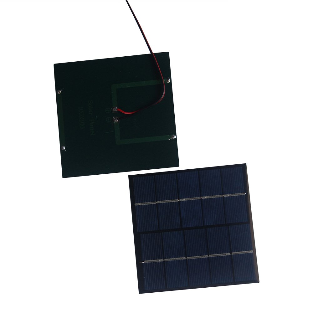 100*100MM Square Mini Solar Panels for DIY 3.7V-5V Battery Charger Small Size Solar Cell DIY Solar Toy Education Kits