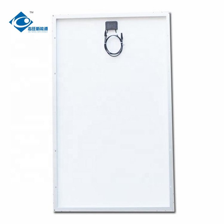 250W Poly Transparent Glass Solar Panel ZW-250W-30VP Glass Laminated Solar Panels 30V Portable Solar Panel Charger