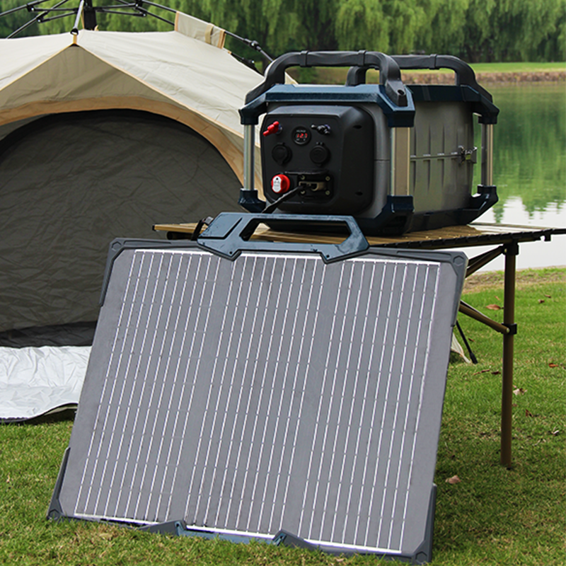 2024 High Quality Panels Solar Camping Waterproof 50W For Outdoor Camping Use