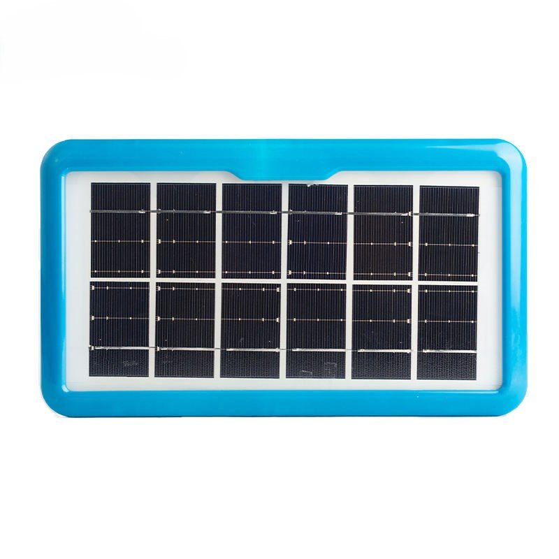 Hb640 6v 4w Small Size Solar Panel Plug And Play Portable Usb Rechargeable Mini Solar Panel China factory high quality with bulb