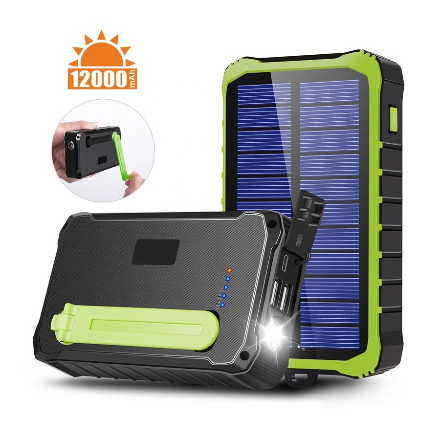 2019 Hot New Products Solar Power Bank Portable Battery Cell Phone Charger 1800mah Window Solar Charger as a Gift