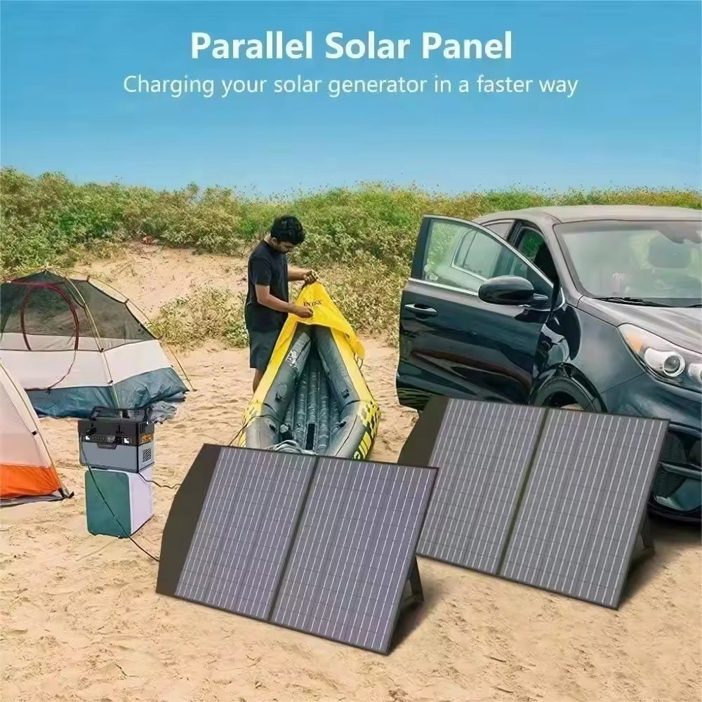 Portable 100W Folding Foldable Solar Panel 28W 30W 60W 80W 200W 240W 300W Solar Energy Charge for Power Station Outdoors