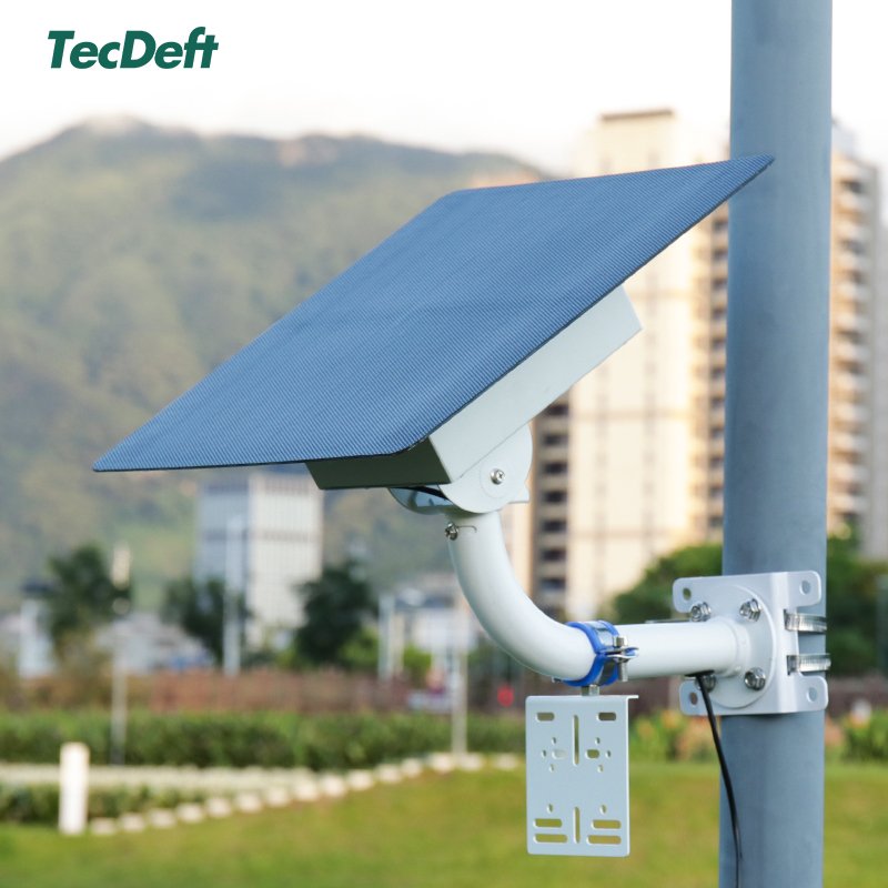 TecDeft Solar PV Panel Kits ODM 20W DC5V/12V Solar Charger With Built in PWM Control 30AH Battery DC USB Type-c Solar Power Kit