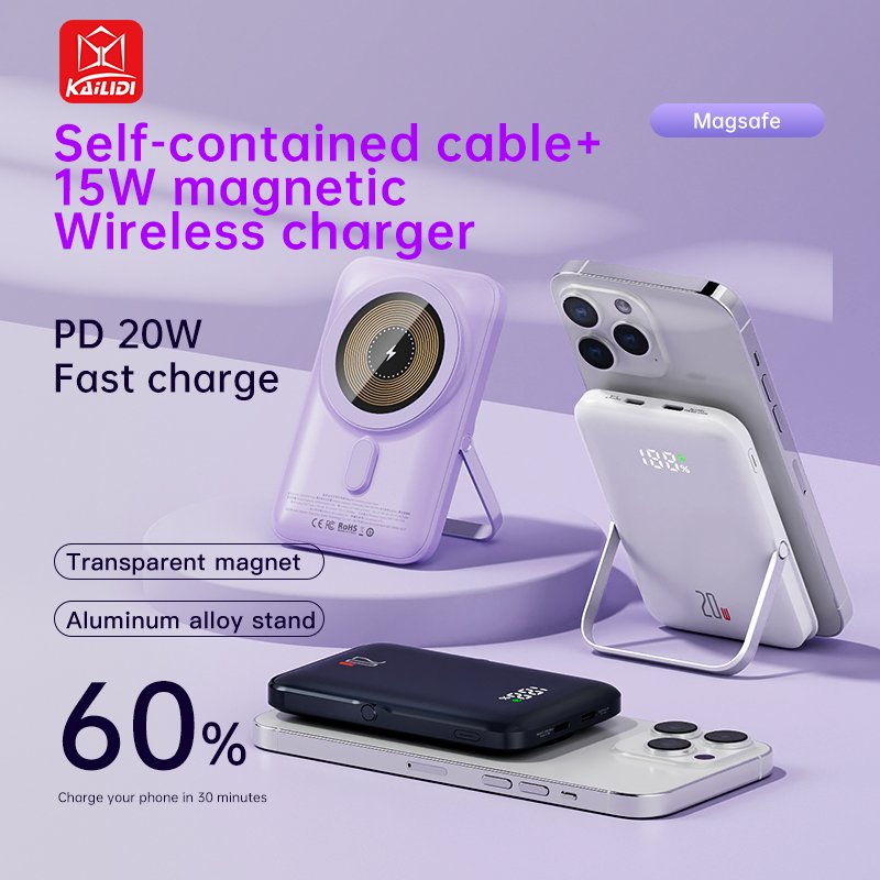 magnetische porte cl magnetic power bank pawer bank solar 50000mah pawer bank