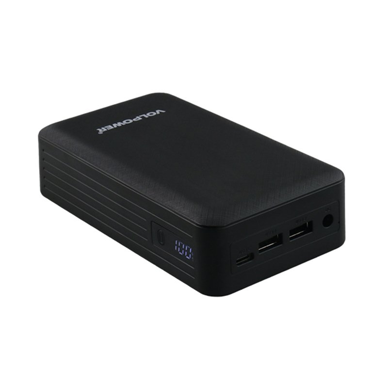 Ali baba consumer electronics 12v 19v 24v battery power bank 20000mah DC USB QC3 portable charger power banks with CE ROHS FCC