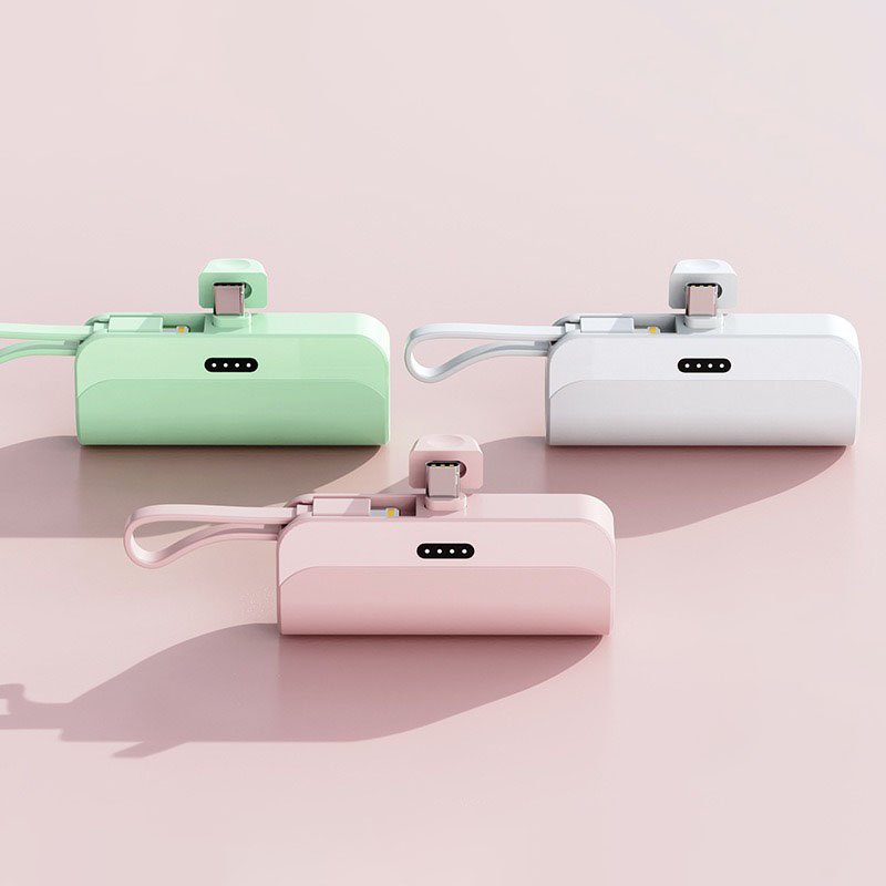 Portable Charger Power Bank 5000mAh USB-C Portable Phone Charger with Fast Charging Mini Battery Pack