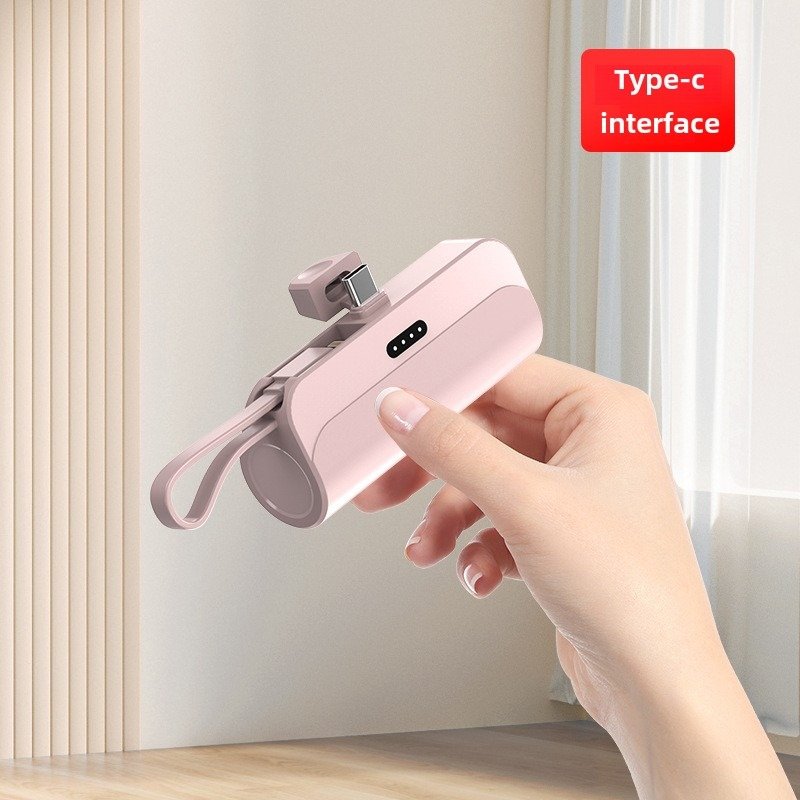 Portable Charger Power Bank 5000mAh USB-C Portable Phone Charger with Fast Charging Mini Battery Pack