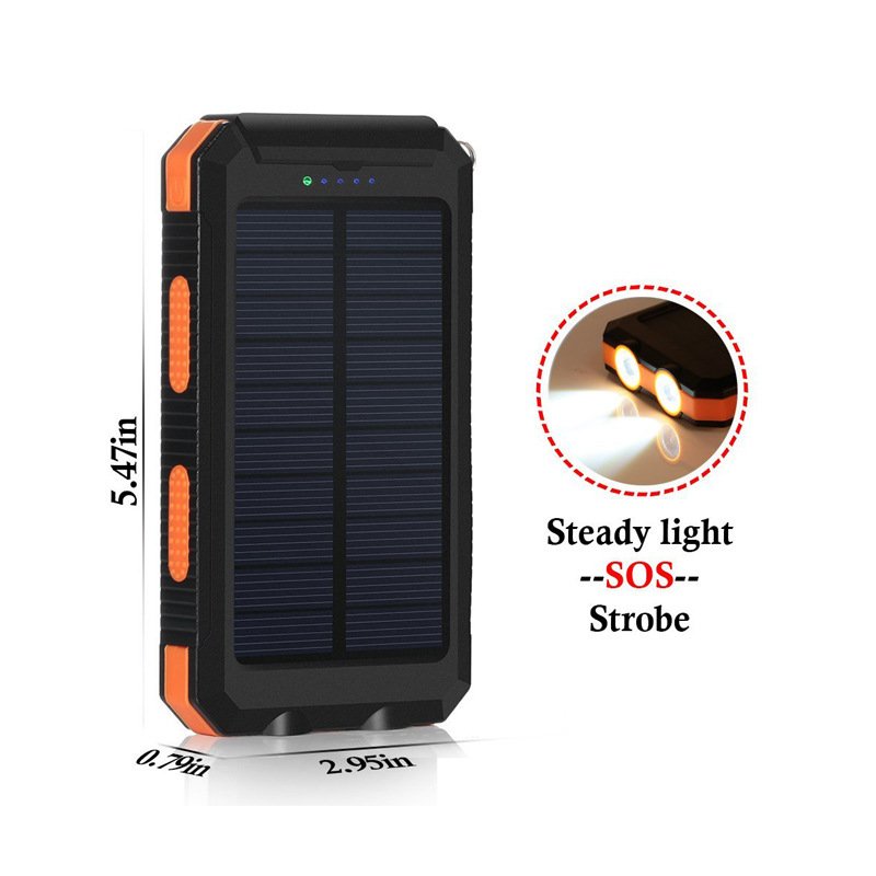 Portable Power Bank Mobile Powerbank 20000 Mah Portable Powered 20000mah Power Bank Solar
