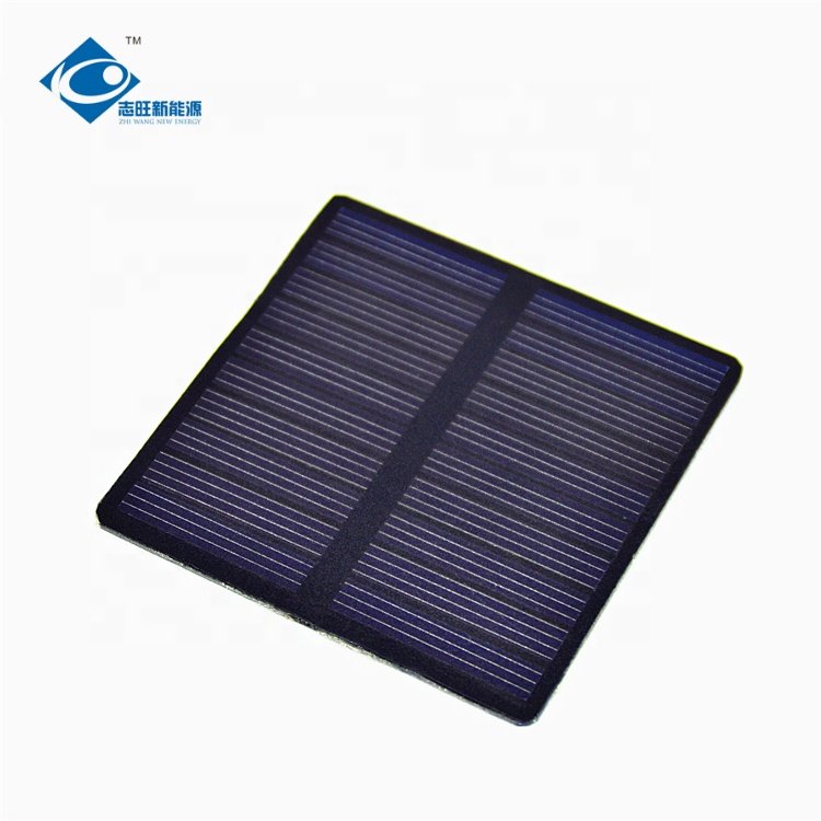 0.14A ZW-6565R-P Semi-Flexible Solar Panels 5V Customized Waterproof Solar Energy Panel 0.68W PET Solar Photovoltaic Panel