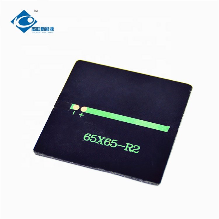 0.14A ZW-6565R-P Semi-Flexible Solar Panels 5V Customized Waterproof Solar Energy Panel 0.68W PET Solar Photovoltaic Panel