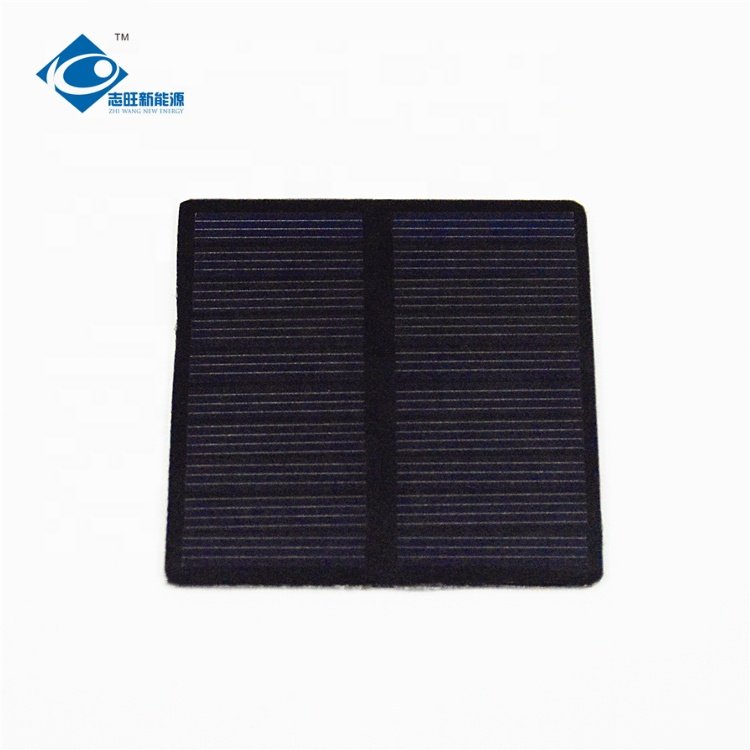 0.14A ZW-6565R-P Semi-Flexible Solar Panels 5V Customized Waterproof Solar Energy Panel 0.68W PET Solar Photovoltaic Panel