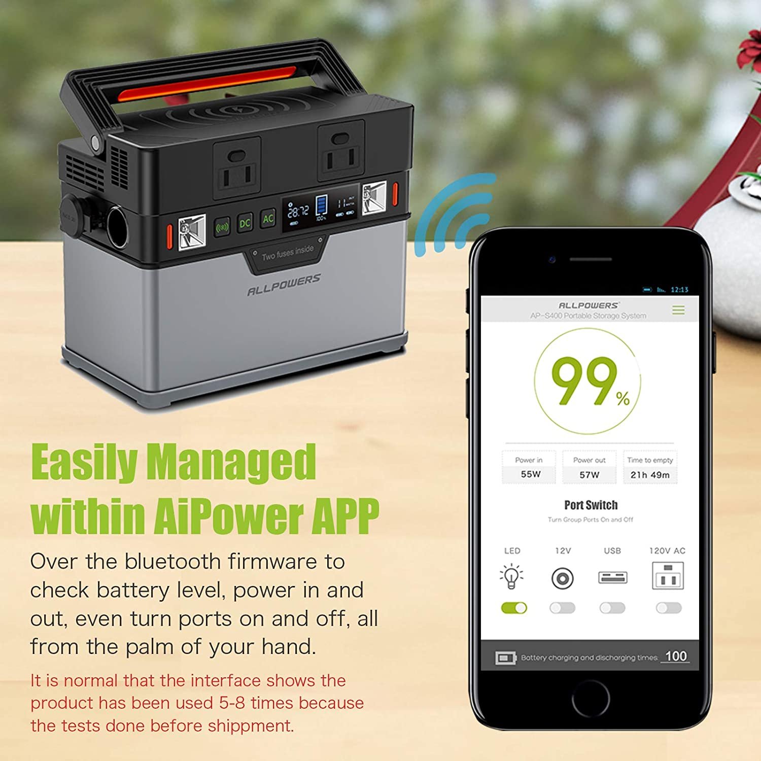 Unique Products 300W Battery Generator Portable With Short-Circuit Protection Factory Cheap Directly Price
