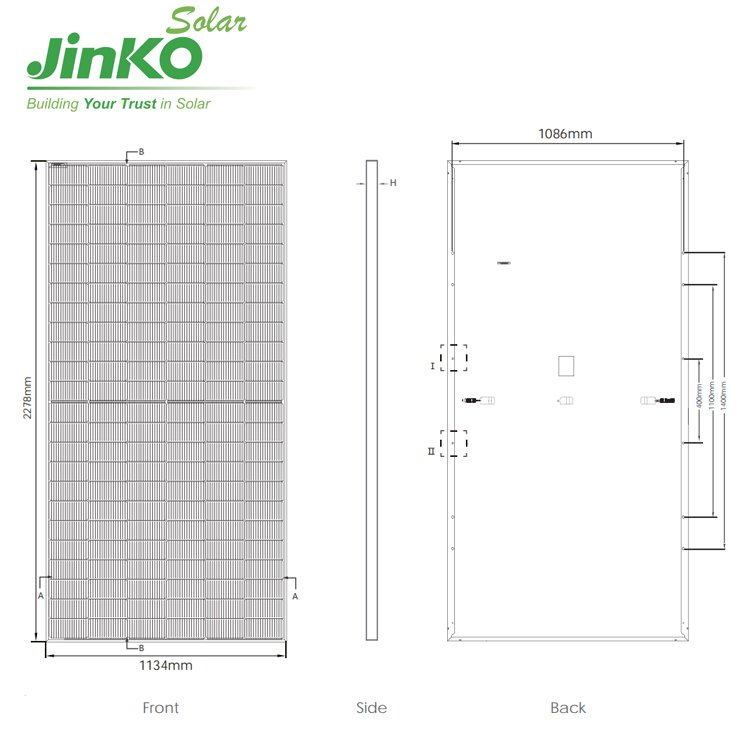 Jinko Solar Tiger Neo N-Type JKM610N-78HL4 610 620Watt jinko solar price list