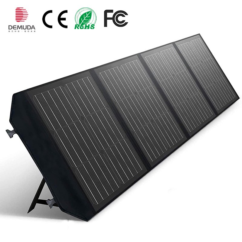 100w 120W 20V Mono Cell Flexible Solar Panel Blanket Portable Foldable Solar Charger For Outdoor Camping RV Travelling