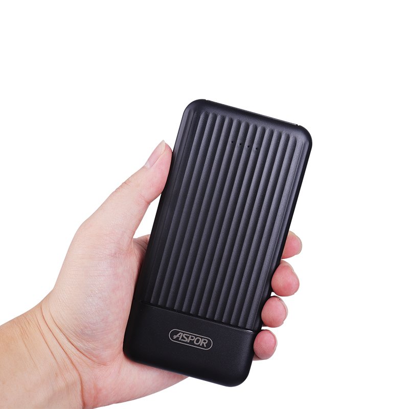 ASPOR Cheap Price 10000mAh Power Bank Mini Portable Power Bank 5V 2.4A for Mobile Phones