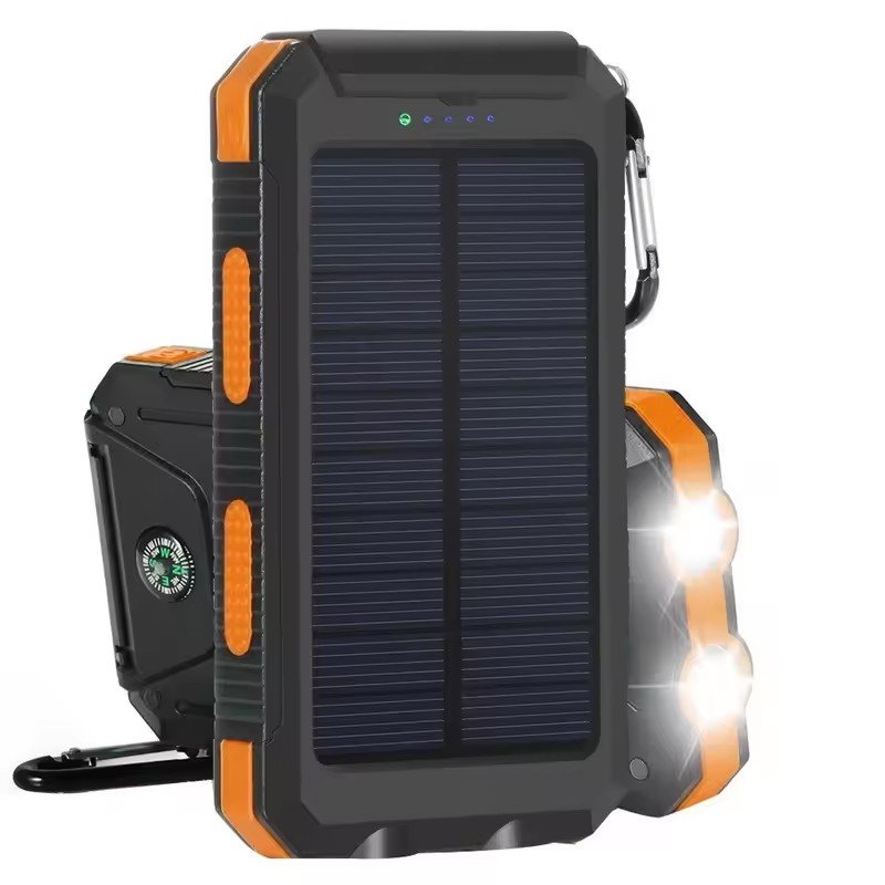 High Efficient Solar Power Bank 10000Mah 20000Mah Charger For Mobile Phones Tablet Pc Other Electronics Solar Power Banks