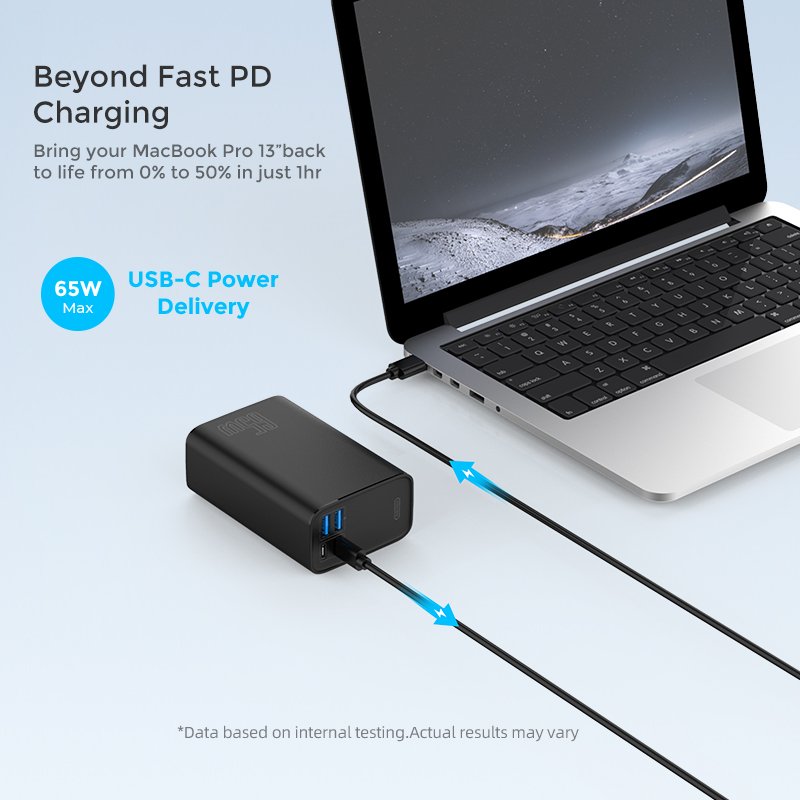 Bluetimes super fast charge 30000mAh PD 65W fast charging power bank for laptop mobile phone fast power bank