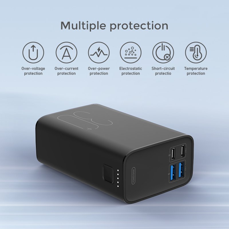 Bluetimes super fast charge 30000mAh PD 65W fast charging power bank for laptop mobile phone fast power bank