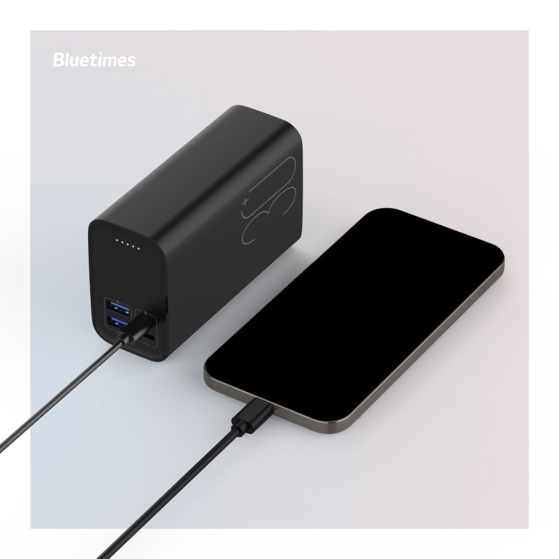 Bluetimes super fast charge 30000mAh PD 65W fast charging power bank for laptop mobile phone fast power bank