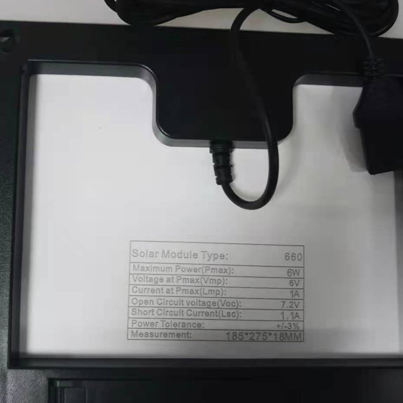 Solar panel 2W 3W 6W solar panel USB solar panel with charging usb cable