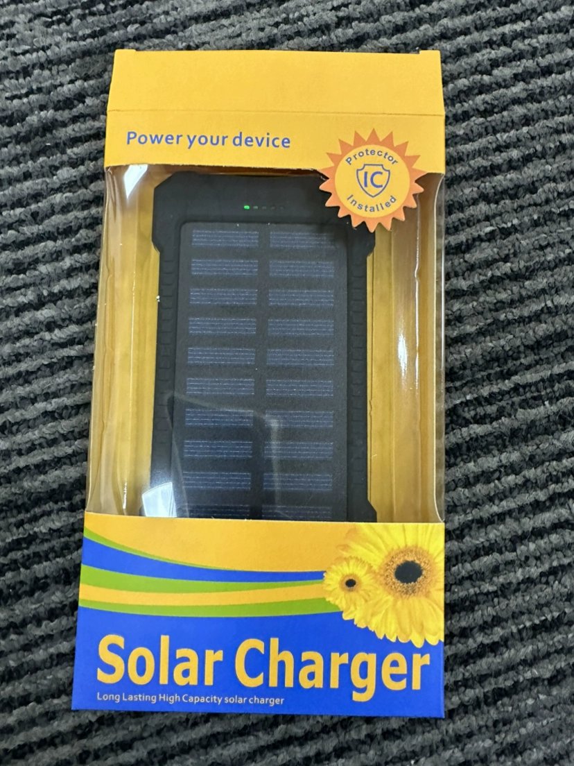 Factory Wholesales 20000mah Solar Powerbank Outdoor Sport Smart Power Bank Waterproof Compass Led Flashlight Solar Powerbank