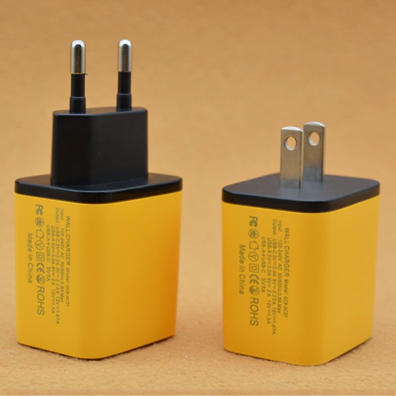 USB + Type C GaN PD Fast Charger Phone Quick Charging Adapter For Tablet Pro Laptop Smart Phones Charge
