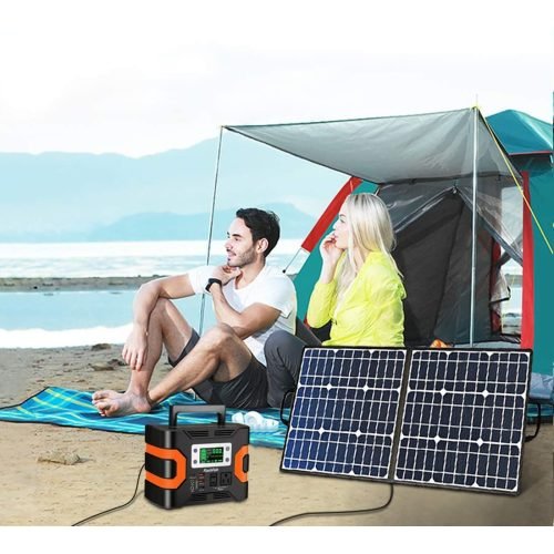 Portable 18V Foldable Solar Panel with USB Connector 100W 60W 80W Portable Solar Panel Monocrystalline Silicon Outdoor power