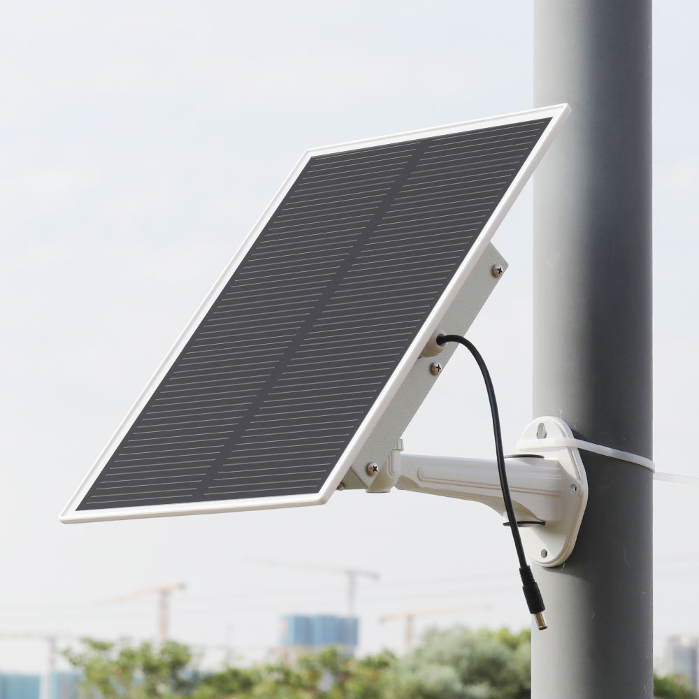 TecDeft 12v Solar Panel Kit With Battery 20000mah Outdoor Solar Charger Panel For Cctv Security solar camera Hunting Camera
