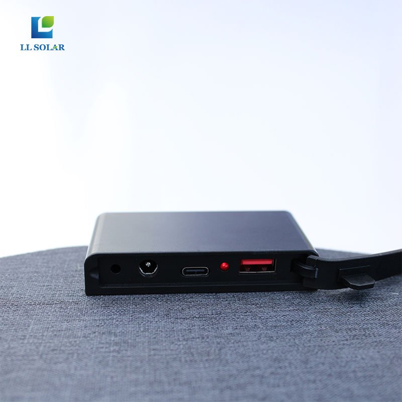 Ultra light IP67 40W Camping portable solar charger with multiple ports and function for laptop power station and USB devices