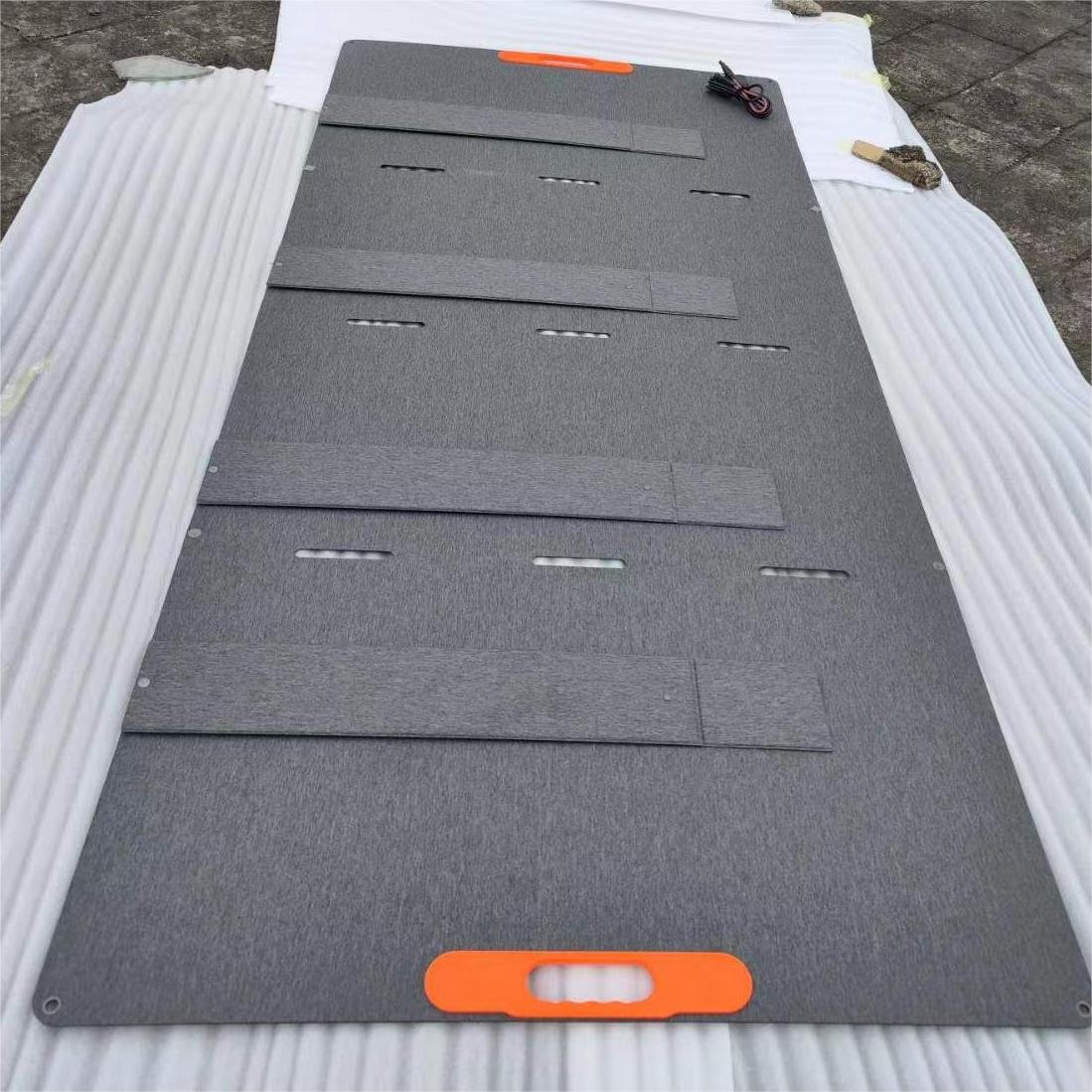 ETFE 36V400W Foldable Solar Panels Chargers Portable Solar Handbags with Kickstands and Output Connector MC4